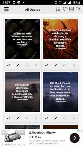 Play Choice Quotes as an online game online Choice Quotes with UptoPlay com.nerdpig.ChoiceQuotes Play Choice Quotes as an online game Choice Quotes with UptoPlay