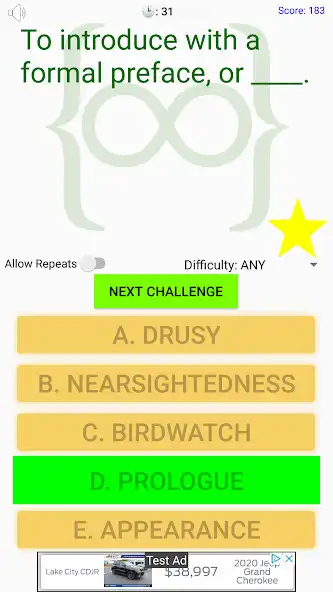 Play Choice Words Mobile Game  and enjoy Choice Words Mobile Game with UptoPlay