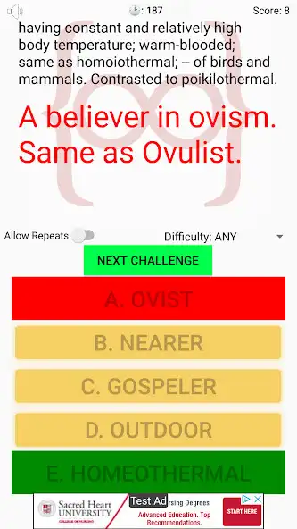 Play Choice Words Mobile Game as an online game Choice Words Mobile Game with UptoPlay