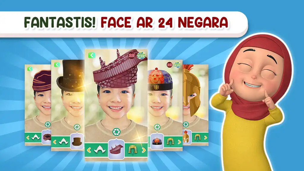 Play Choki Choki Nussa  Rarra Keliling Dunia as an online game Choki Choki Nussa  Rarra Keliling Dunia with UptoPlay