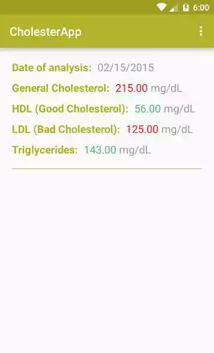 Play Cholesterol Tracker