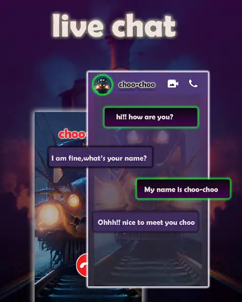 Play Choo Choo Charles 2 prank call as an online game Choo Choo Charles 2 prank call with UptoPlay