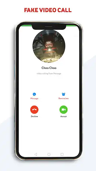 Play Choo Choo - Charles Fake Call as an online game Choo Choo - Charles Fake Call with UptoPlay