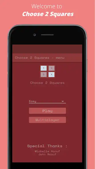 Play Choose Two Squares  and enjoy Choose Two Squares with UptoPlay