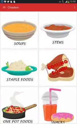 Play Chopbox Ghanaian Recipes