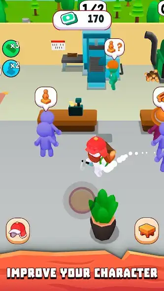 Play Chop Chop Timber Adventure as an online game Chop Chop Timber Adventure with UptoPlay