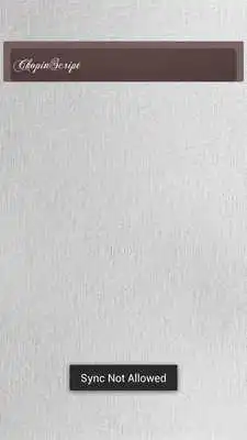 Play ChopinScript Font