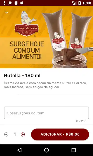 Play Chopp da Vovó as an online game Chopp da Vovó with UptoPlay