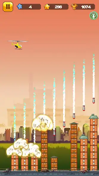Play Chopper Drop: Helicopter And Bomb Classic Arcade as an online game Chopper Drop: Helicopter And Bomb Classic Arcade with UptoPlay