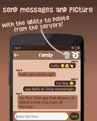 Play Chop - Real Private Messenger