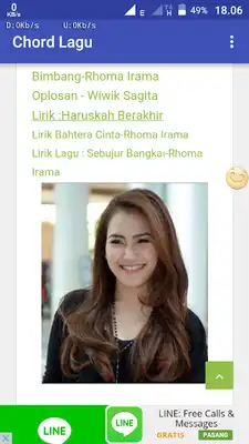 Play Chord dan Lirik Lagu