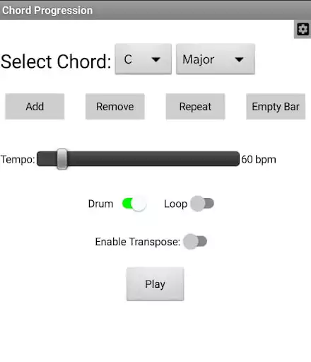 Play Chord Progression as an online game Chord Progression with UptoPlay