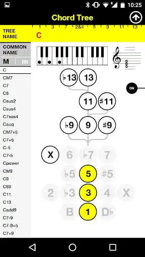 Play Chord Tree as an online game Chord Tree with UptoPlay