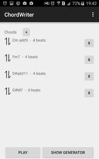 Play ChordWriter  and enjoy ChordWriter with UptoPlay