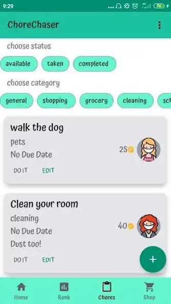 Play ChoreChaser  and enjoy ChoreChaser with UptoPlay