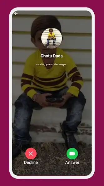 Play Chotu Dada Call Simulator as an online game Chotu Dada Call Simulator with UptoPlay