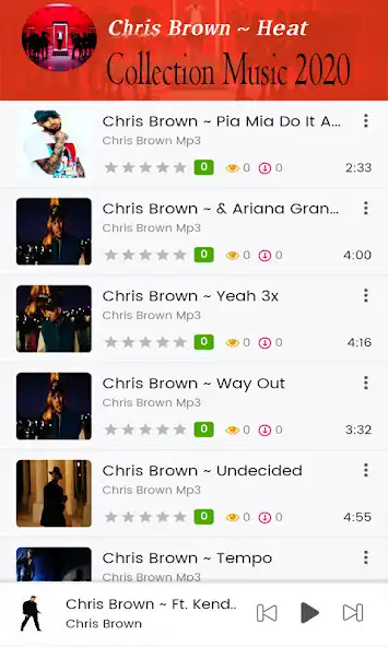 Play Chris Brown ~ Mp3 as an online game Chris Brown ~ Mp3 with UptoPlay