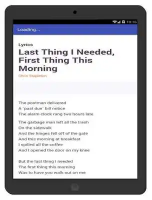 Play Chris Stapleton