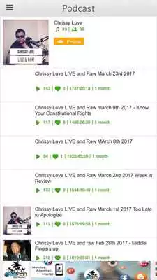 Play Chrissy Love Live  Raw!