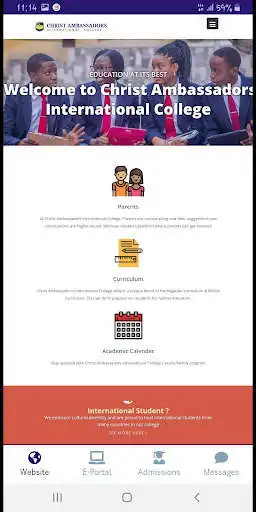 Play Christ Ambassadors International College as an online game Christ Ambassadors International College with UptoPlay