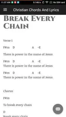 Play Christian Chords and  Lyrics