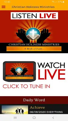 Play Christian Holiness Ministries as an online game Christian Holiness Ministries with UptoPlay