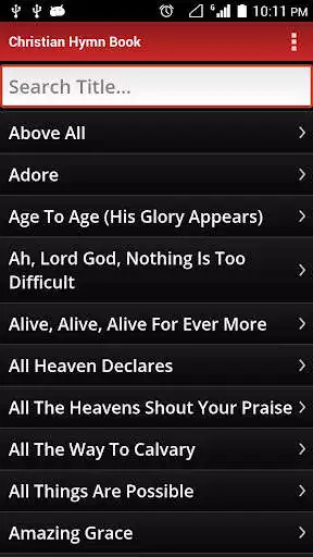 Play Christian Hymn Book