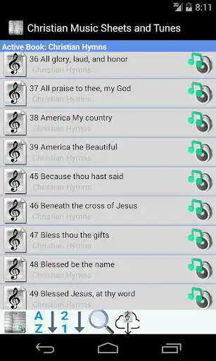 Play Christian Music Sheets - Tunes as an online game Christian Music Sheets - Tunes with UptoPlay