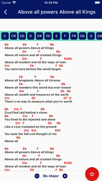 Play Christian Song Chords as an online game Christian Song Chords with UptoPlay