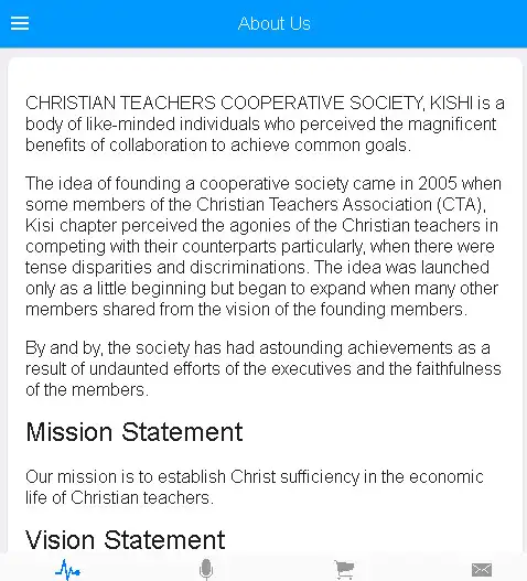 Play CHRISTIAN TEACHERS COOP KISHI as an online game CHRISTIAN TEACHERS COOP KISHI with UptoPlay