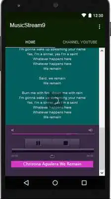 Play Christina Aguilera MusicLyric