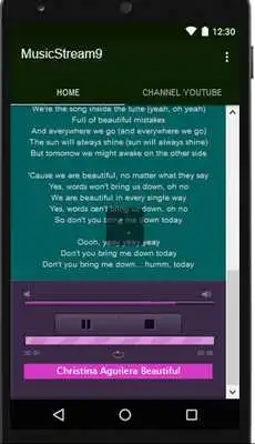Play Christina Aguilera MusicLyric