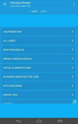 Play APK Christina Shusho Lyrics and videos  and enjoy Christina Shusho Lyrics and videos with UptoPlay com.blurazor.christinash