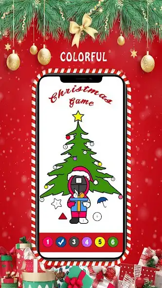 Play Christmas 2023 Coloring Pages as an online game Christmas 2023 Coloring Pages with UptoPlay