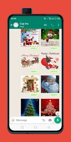 Play Christmas Animated Sticker2023  and enjoy Christmas Animated Sticker2023 with UptoPlay