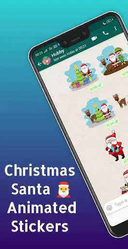 Play Christmas Animated Stickers  and enjoy Christmas Animated Stickers with UptoPlay