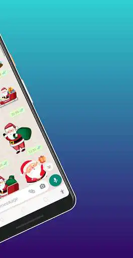 Play Christmas Animated Stickers as an online game Christmas Animated Stickers with UptoPlay