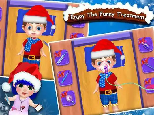 Play Christmas Baby Daycare Games