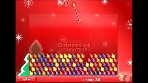 Play Christmas Ball Shooter as an online game Christmas Ball Shooter with UptoPlay