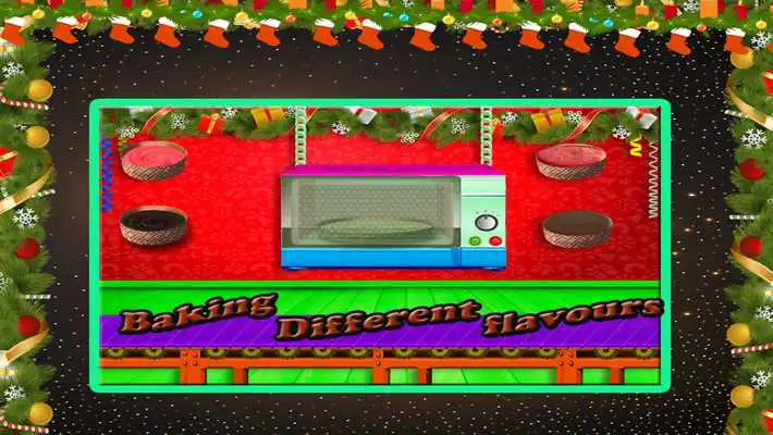 Play Christmas Cake Maker Cooking Game