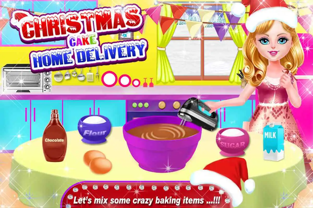 Play Christmas Cake Maker Factory-Free Home Delivery