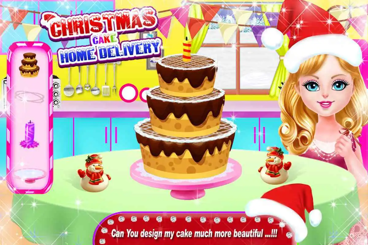 Play Christmas Cake Maker Factory-Free Home Delivery