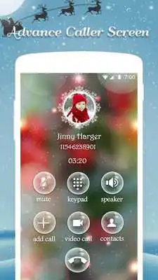 Play Christmas Caller Screen Dialer