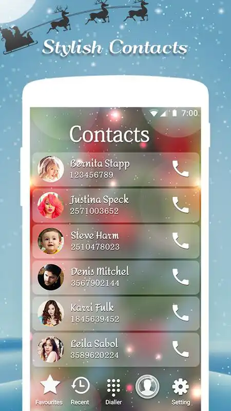 Play Christmas Caller Screen Dialer