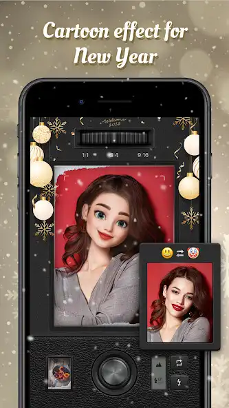 Play Christmas Cam- Sticker  Santa  and enjoy Christmas Cam- Sticker  Santa with UptoPlay