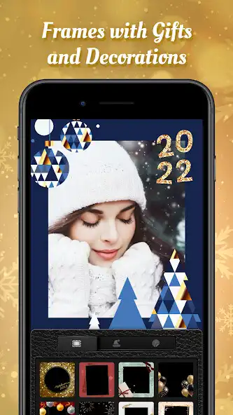Play Christmas Cam- Sticker  Santa as an online game Christmas Cam- Sticker  Santa with UptoPlay