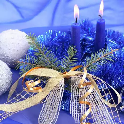 Play Christmas candle burning APK