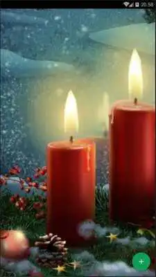 Play Christmas Candle Wallpaper