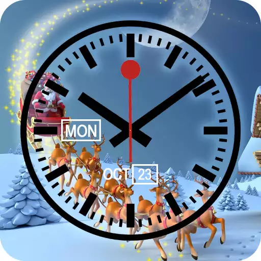 Run free android online Christmas Clock Live Wallpaper APK Run free android online Christmas Clock Live Wallpaper APK