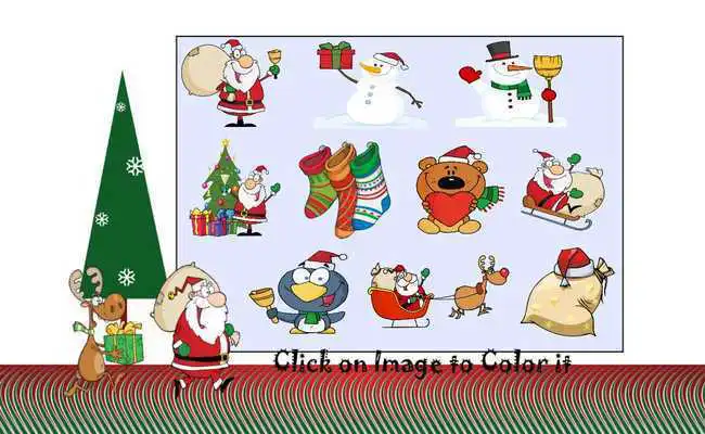 Play Christmas Coloring Book Kids